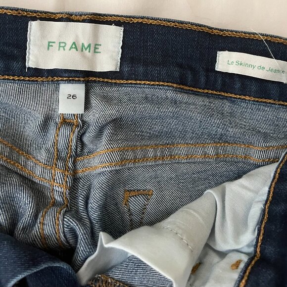 Frame Le Skinny  de Jeanne Women  size 26 - Picture 4 of 4